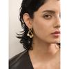 Yhpup Fashion Stainless Steel Geometric Drop Dangle Statement Party Earrings for Women Rust Proof Personalized Jewelry Gift