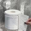 Taschentuchbox Wandmontierter Rollenpapierhalter mit Vakuum-Saugnapf Einfache Montage Taschentuch-Organizer für