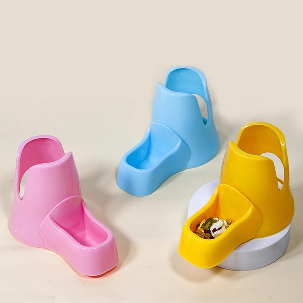 1pc - Pet supplies Hamster kettle drinking feeder ball feed automatic watertight eating and drinking