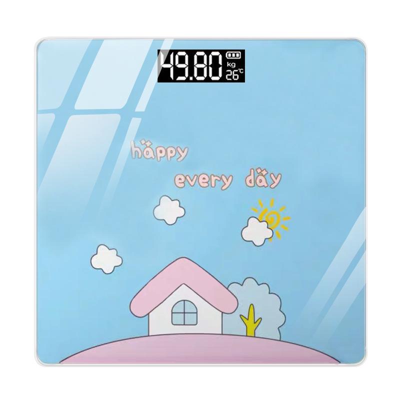 Rechargeable Electronic Household Scale: Precise, Durable Weighing for Home & Dorm Use