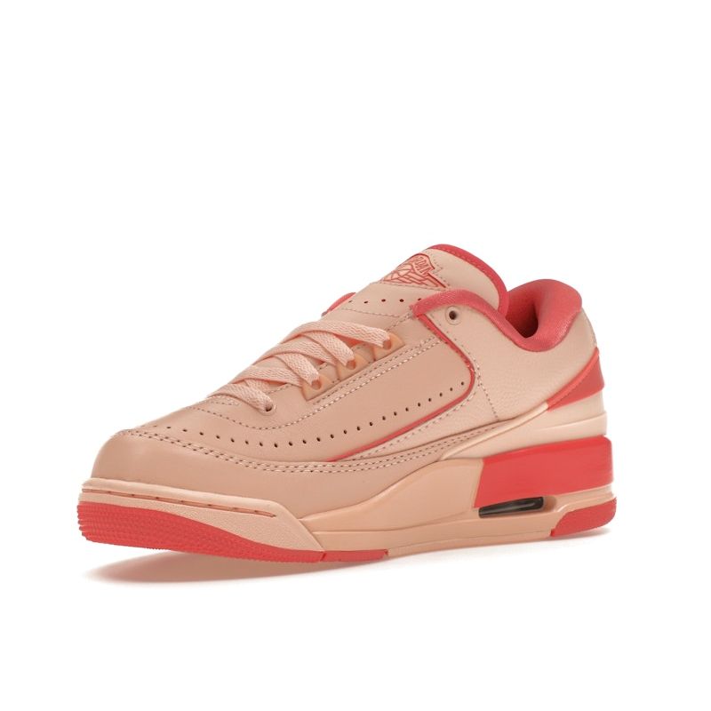 Air Jordan 2/3 Washed Coral Women Sneakers Pink Pink-Salt FZ4122-600