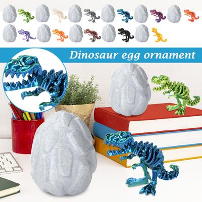 3D-Druck Grenzüberschreitendes Drachenei-Set T-rexS