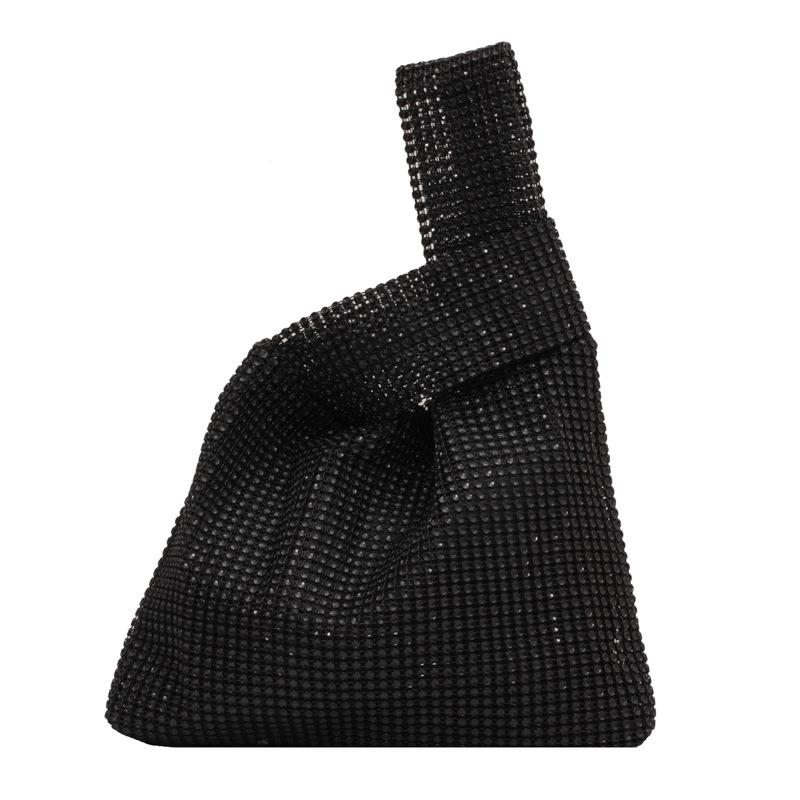 Simple Fashionable Handbag for Women Trendy Bucket Purse чёрный
