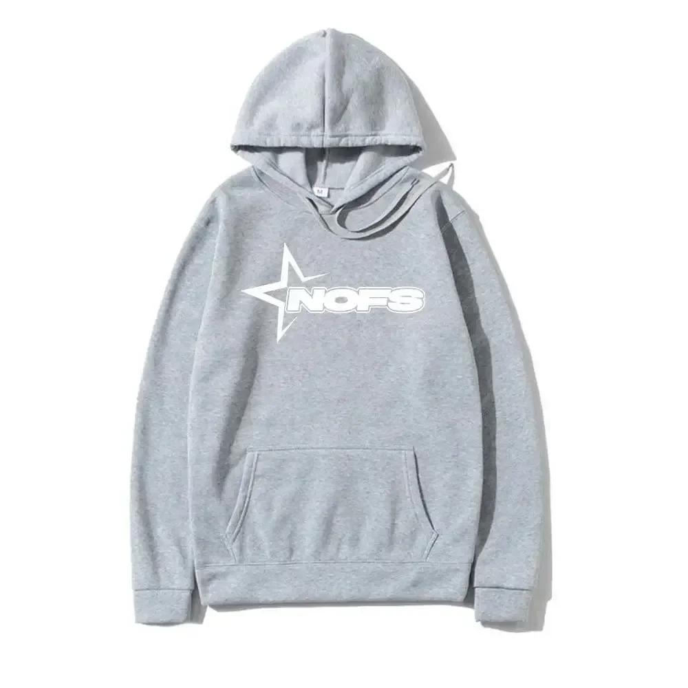 

Nofs Print Graphic Hoodie Men Autumn Winter Usual Casual Cotton Pullover Shirt Suitable For Both Men and Women Loose Hoodie M