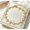 Vierblättriges Kleeblatt Exquisites Luxusarmband für Damen Zugänglicher LuxusKlassisches Damenarmband