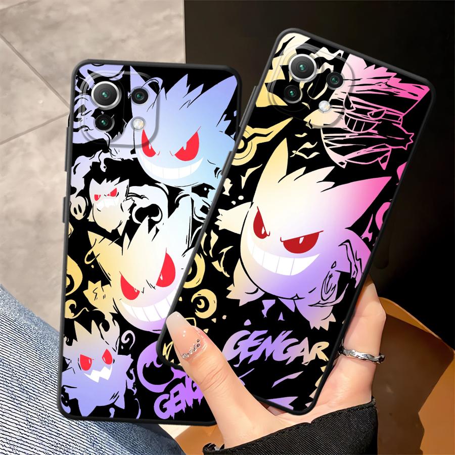 Case for Xiaomi Mi 15 Pro 12 10T 12X 14 12T Pro 11 13 Lite 11T Funda Phone Cover Cool Gengar Pokemon