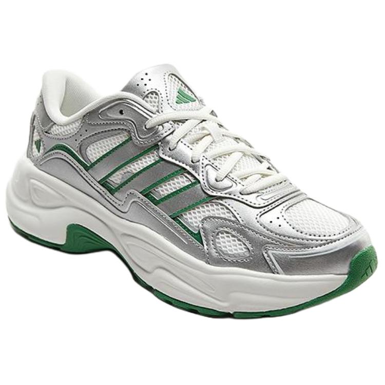 Adidas FC JELWAVE PU, Textile, Synthetic Leather Low top Chunky Sneakers Unisex White Silver KI9870