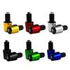 Motorcycle Grip Caps End Protectors Plugs Aluminum Universal Anti Corrosion Plugs For Enhanced Riding Experience 1 Pair