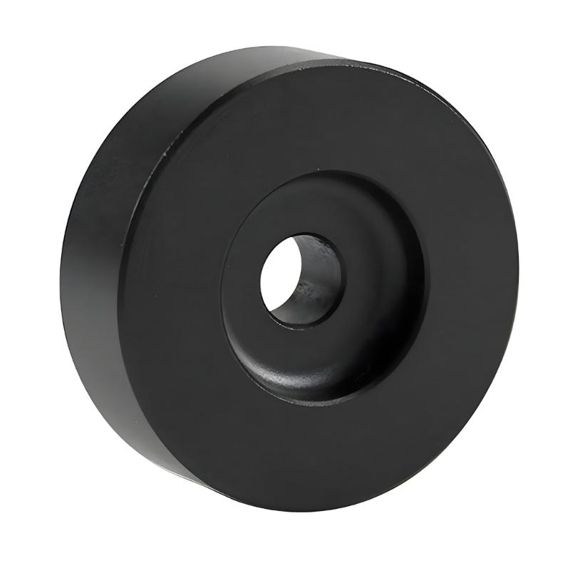Adaptateur de Plateau Tournant 45 Tours en Aluminium Remplacement Adaptateur de Centre de Disque Vinyle Pour Disques EP 7 Pouces Avec Trou Central de 8 mm