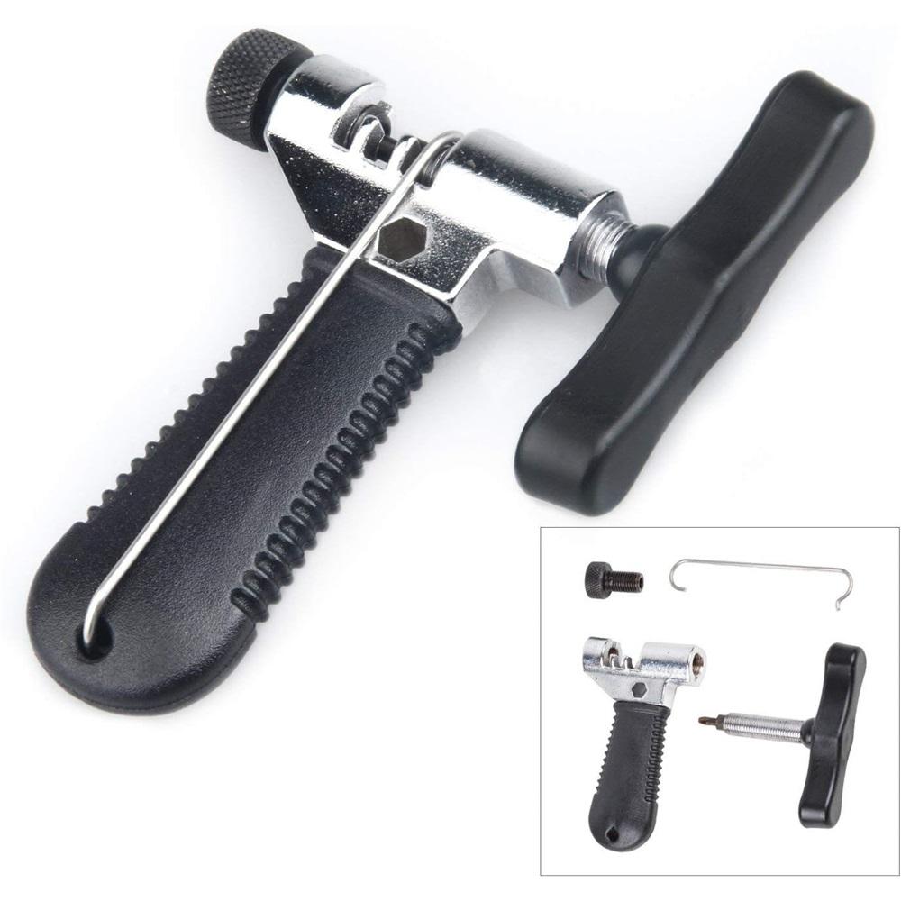 Universal Bike Chain Tool, Road & Mountain Bicycle Chain Breaker & Installer Kit, Chian Splitter Repair Kit