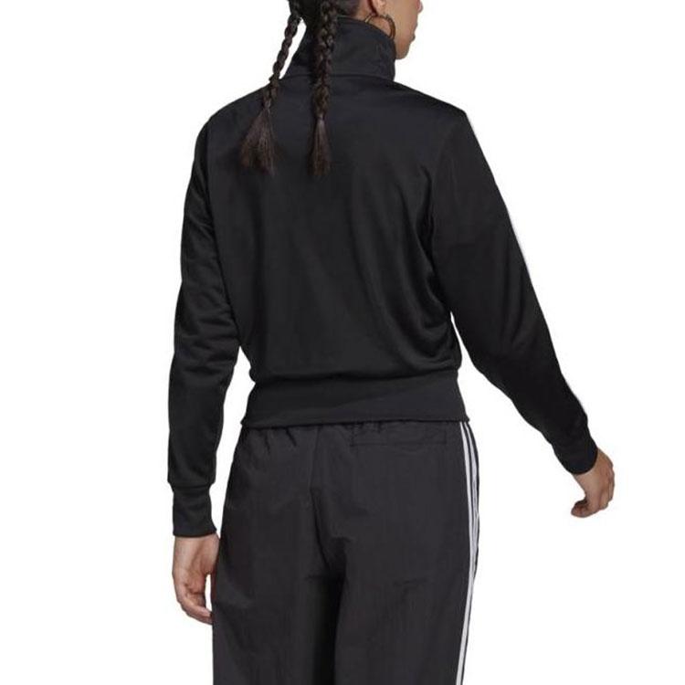 (WMNS) adidas Adicolor Classics Firebird Track Jacket Asia Sizing 'Black White' Women's GN2817