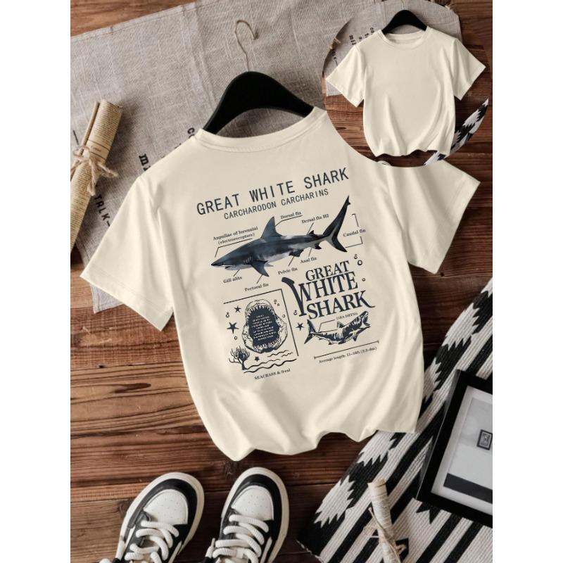 

Женская футболка Shark New с короткими рукавами S абрикосовый