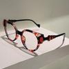 Cute Round Glasses for Women New Fashion Blue Light Blocking Optical Frames Trendy Patchwork Brand Design Eyeglasses