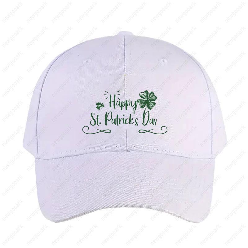 Happy St. Patricks Ireland Day Adult Hat Summer Women Unisex Peaked Hat Fashion Casual Adjustable Printed Baseball Caps Trucker Cap