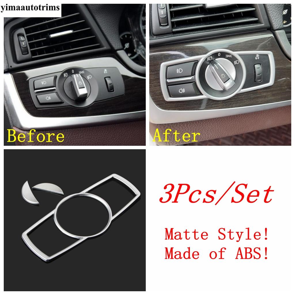 Gear Panel Handle Bowl Window Lift Head Light Air Vent Cover Trim Accessories Interior For BMW 5 Series F10 F18 520i 2011 - 2016