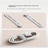 10 Pcs Creative Silicone Cable Organizer Data Cable Headphone Cable Storage Charging Cable Sorting Multifunctional Winder Strap