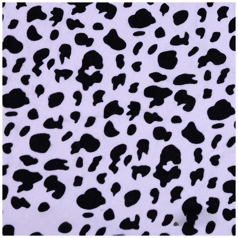 100x150cm Gold Velvet Animal Print Fabric Tiger Leopard Zebra Print Sofa Toy Fabric Performance Clothing Fabric
