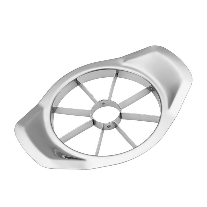 Multifunktionale Obst-Hilfsform Küchenhelfer Edelstahl Komfortgriff Teiler Apfelschneider Gemüse Obst Werkzeuge