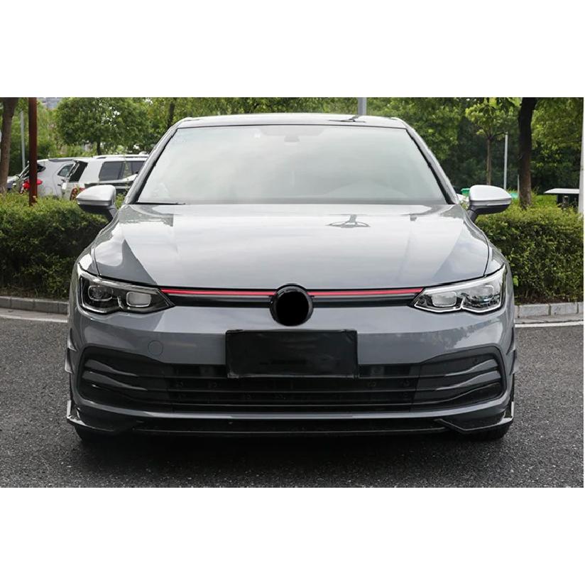 Car Front Bumper Grille Trim Grill Decoration Strip Covers for VW Golf 8 MK8 Accessories