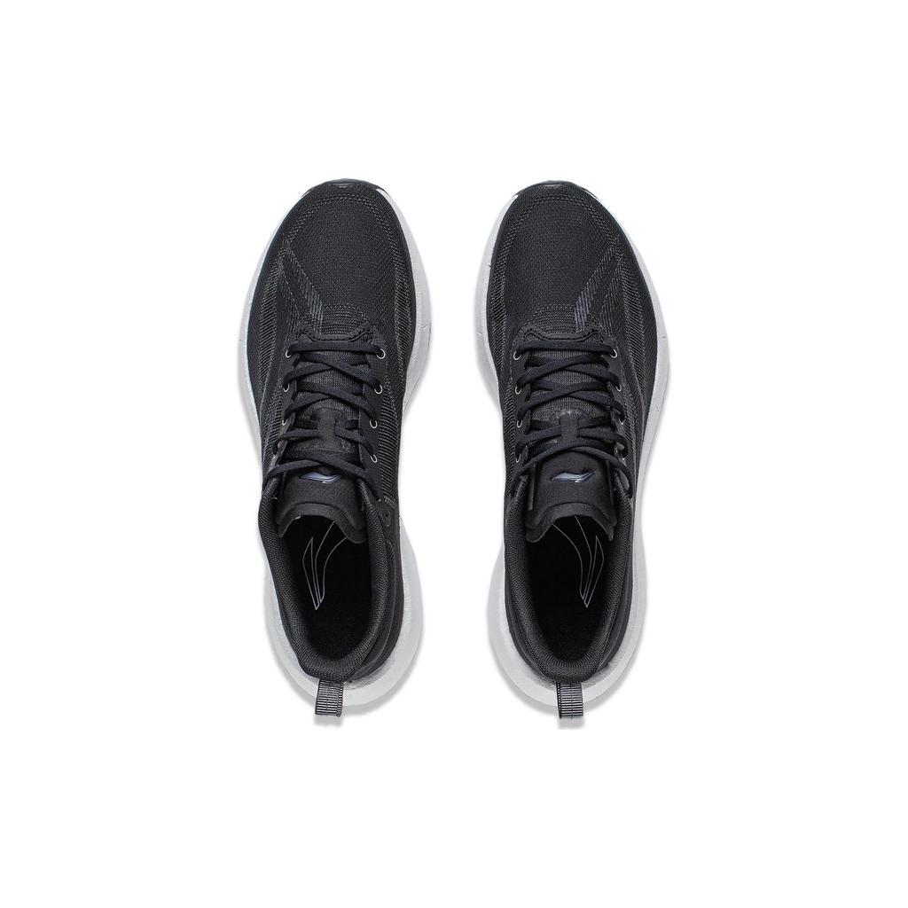 Li Ning Super Light 21 Cushioning Slip Resistant Abrasion Resistant Breathable Low top Running Shoes Women's Black ARBU002-2