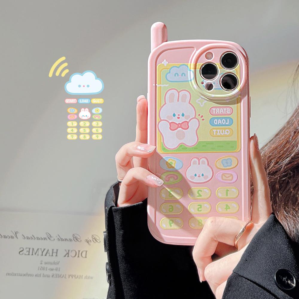 

Retro Big Brother Is Suitable for IPhone 14 Apple 16 Mobile Phone Case 11 Creative 13 Promax Luminescent Oil 1513 12pro (6.1)
