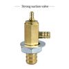 Dental Strong/weak Suction Valve Dental Brass Valve for Spare Part Connect 6*4 Specification Tube High Speed Accessories