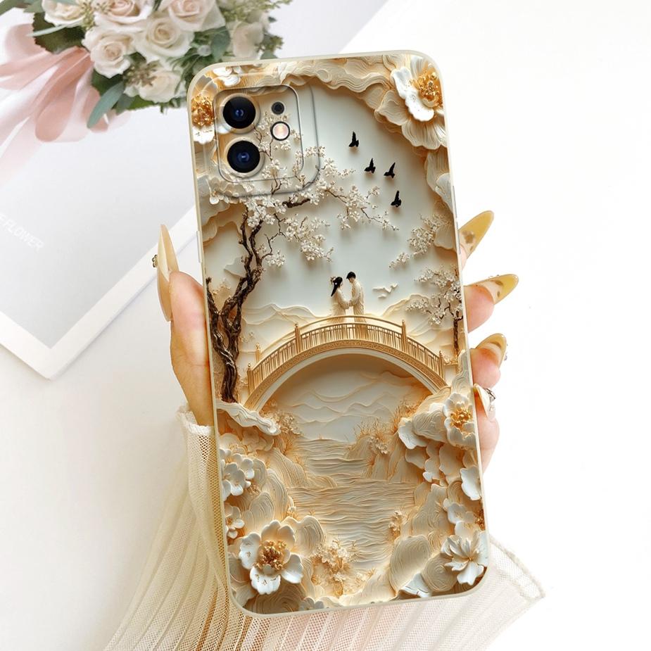 For Apple iPhone 12 Pro Case iPhone12 Mini Cute Cat Cartoon Cover Soft TPU Phone Case For iPhone 12 Pro Max iPhone12 Fundas Bags