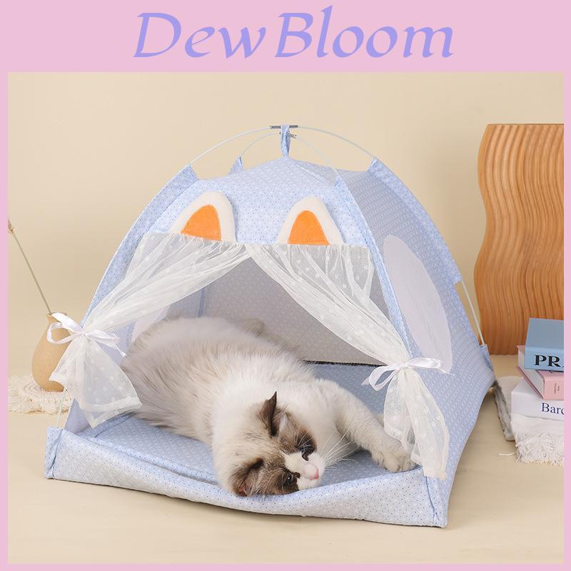 Tenda de Animal de Estimação Coelho Rosa Fofo S Dobrável Lavável Casa para Gatos Cama para Cães Pequenos