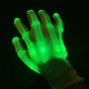 1 Paar Halloween LED Leuchtende Handschuhe Weihnachtsdekoration Event Partyzubehör Hochwertige Leuchtende Handschuhe