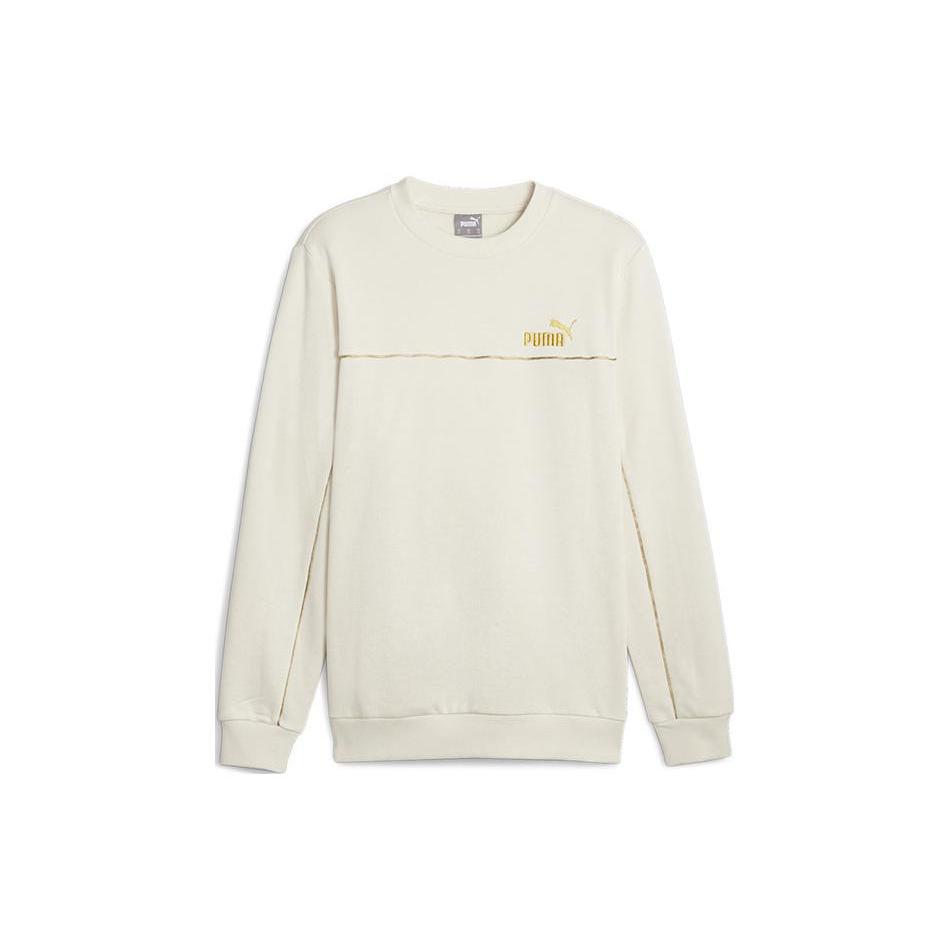 

New PUMA ESS Sweatshirts Men s Ecru 680140-87 XXL