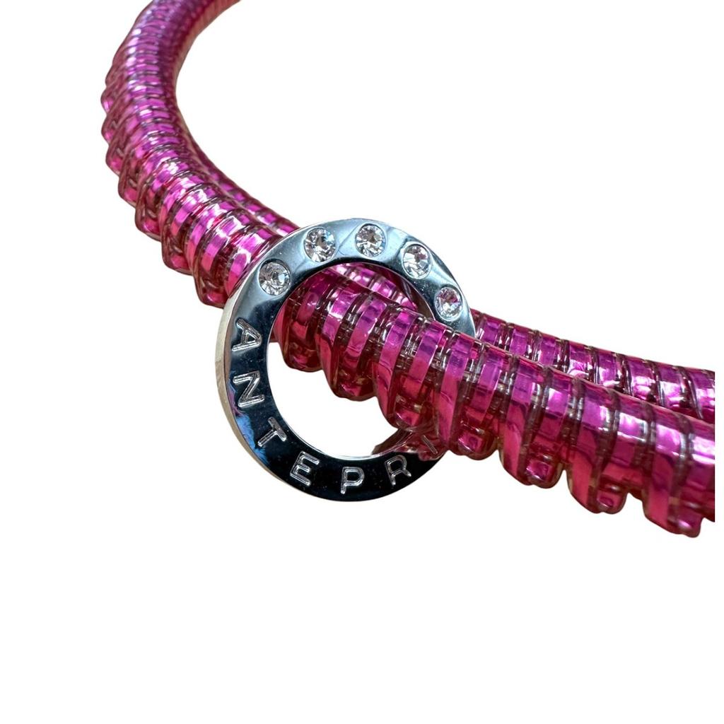 ANTEPRIMA party wedding Handbag wire pink Women Used