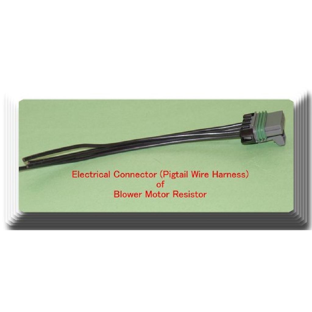 Electrical Connector for Blower Motor resistor Rear Fits Chevrolet GMC