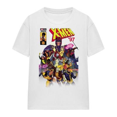 X-Men Damen/Damen Front Cover Team T-Shirt