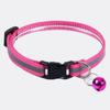 Cute Dog Cat Collar Cat Necklace Adjustable Reflective Colorful Bell Patch Collar Buckle Dog Collar Pet Items Dog Accessories