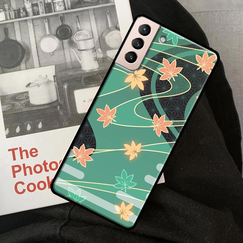 

Чехол Genshin Impact Kaedehara Kazuha Leaf для Samsung Galaxy S21 S20 FE S9 S10 Note 10 Plus Note 20 Ultra S22 Ultra Soft Cover Note 20 Ultra