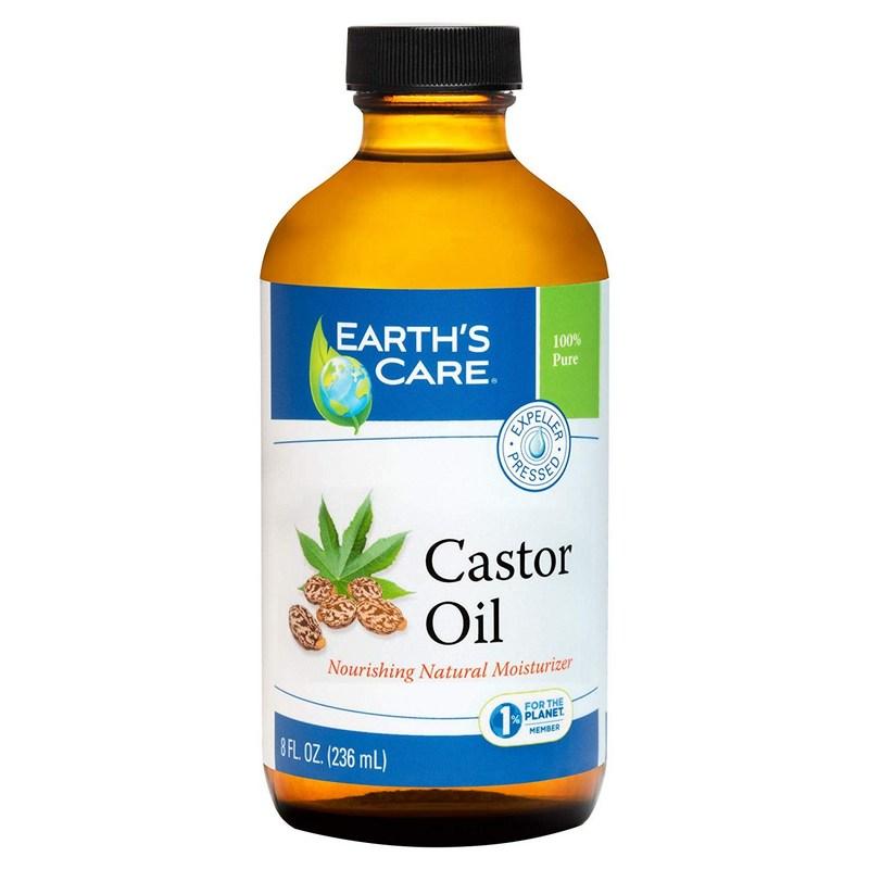 Earths Care 100% Pure Castor Oil, 236ml, 1 pcs