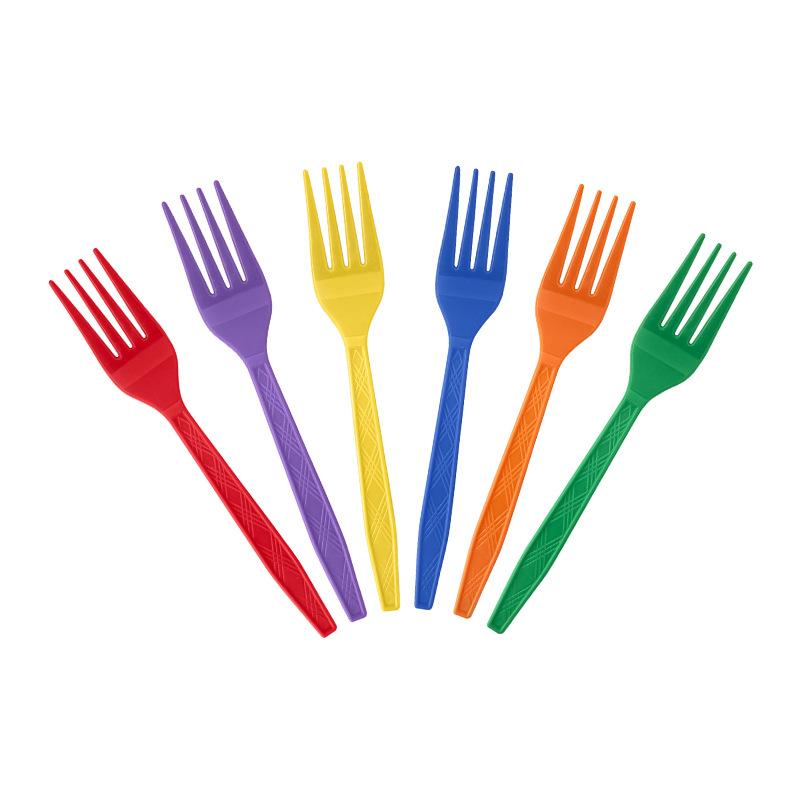 Factory Direct Sales, Fruit Cake, Dessert, Disposable Knife, Fork And Spoon Set, Independent Packaging Theme Party Decoration Supplies