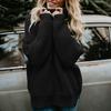 Women Long Sleeve Loose Turtleneck Knitted Sweater Jumper Pullover Top Blouse