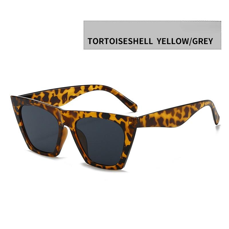 

2026 Fashion Cat Eye Sunglasses Women Vintage Trendy Personality Streetwear Party Shades Anti-Blue Light Sun Glasses Glasses