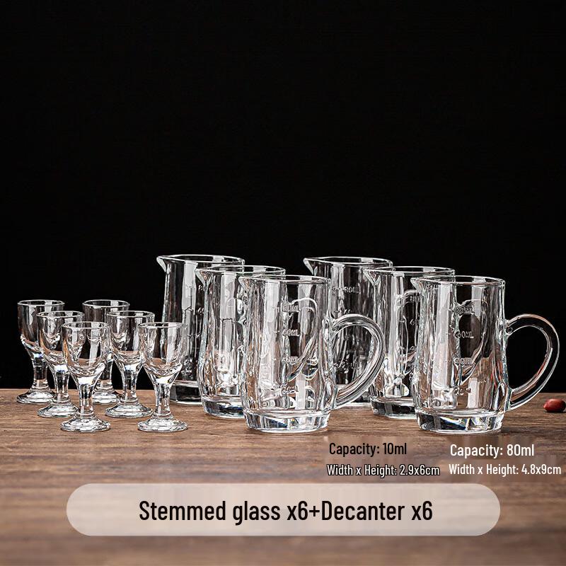 Huazao Baijia SW Glass Baijiu & Shot Glass Collection