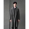 GXG Men's Tencel Wool Double-Breasted Overcoat