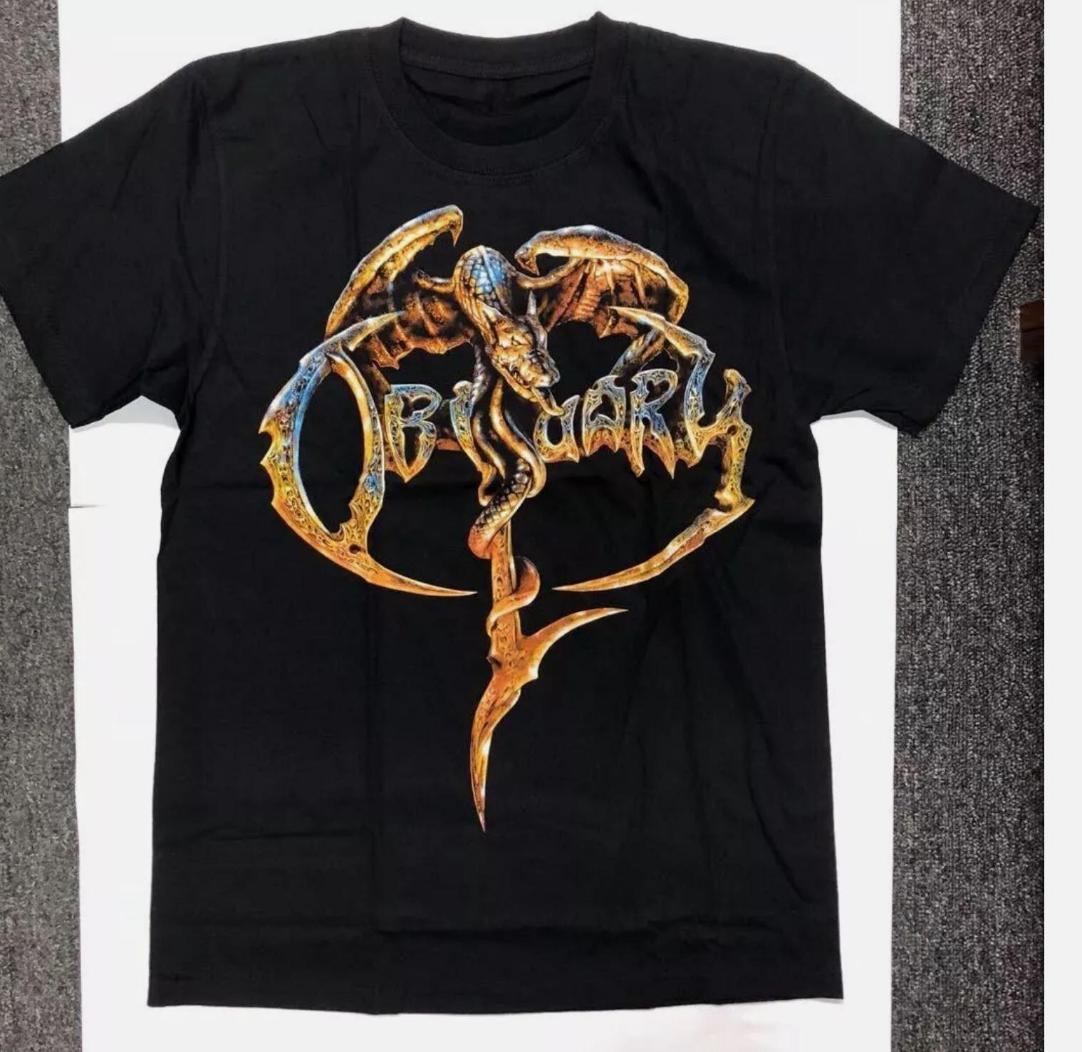 Obituary - Obituary Member Band T-shirt Unisex S-2344xl Black Shirt S