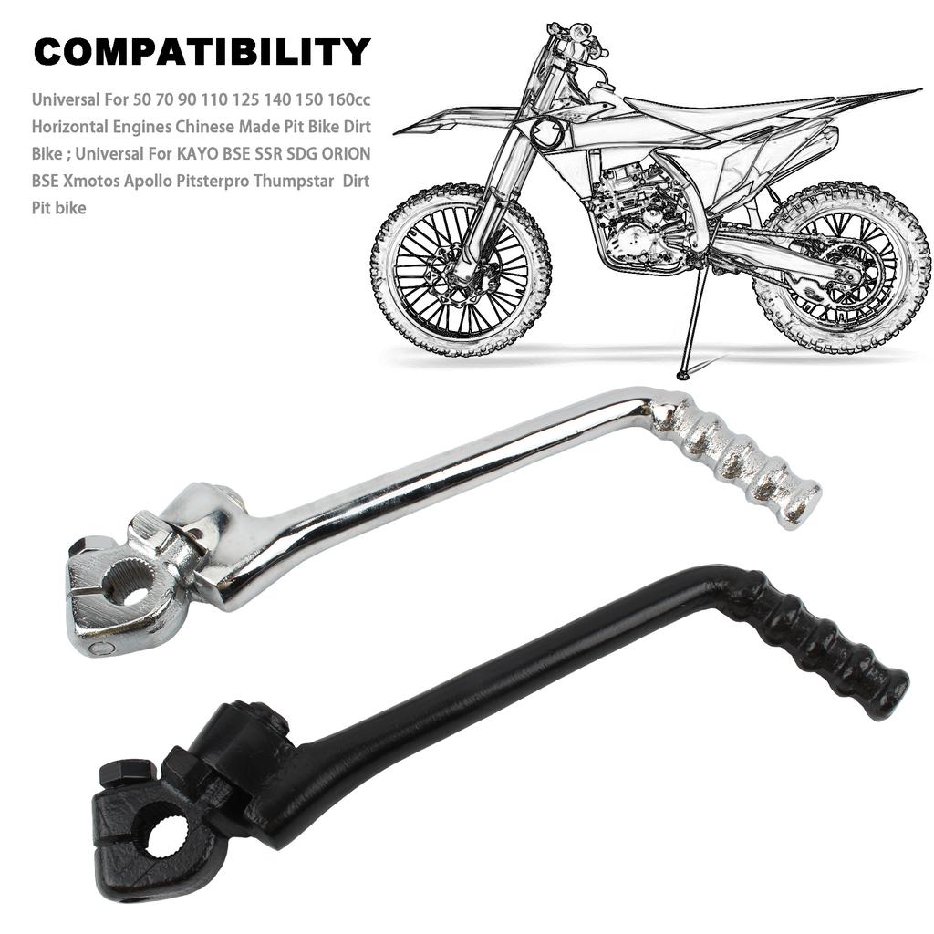 13mm Motorcycle Durable Kick Starter Lever Pedal For 50cc70cc90cc110cc125cc140cc150cc160cc Universal Motocross Accessories