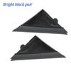 1/2PC Left Right Door Mirror Flag Cover Molding Gloss For Fiat 500 2012 2013 2014 2015 2016 2017 2018  1SH17KX7AA 1SH16KX7AA