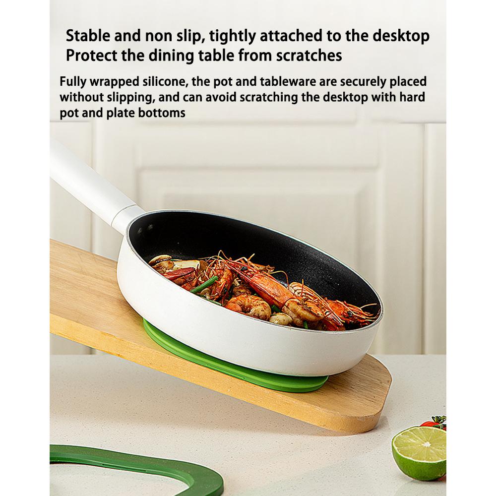 3-in-1 Silicone Magnetic Kitchen Table Mats Multi-Size Multiple Usage Easy to Clean Ideal Home Essentials for Pots Plates Cups