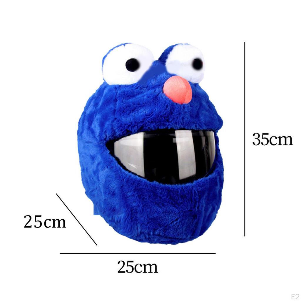 Kryt na helmu Rukáv Kreslený Soft Outdoor Ochranný Cutie Univerzální Hřejivý Styl pro oči