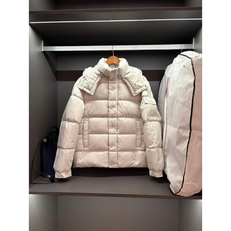 Premium Winter Hooded Down Jacket Men Women 86-90% White Duck 250-300g Fill Water Wind Resistant 700 Loft Nylon