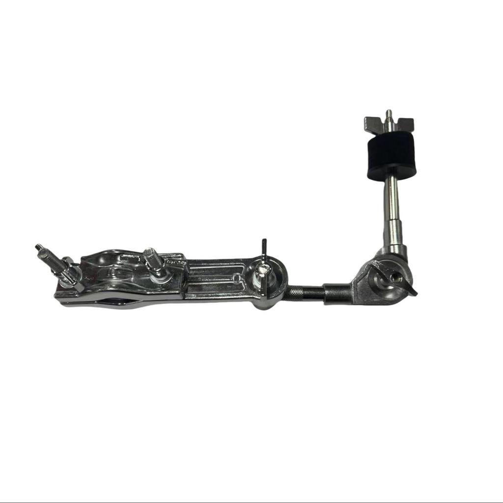 Angled Cymbal Holder with Clamp and Felt Knob