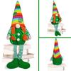 Patricks Day Long Leg Gnomes Plush Dolls Figurine for Festival Table Decors Leprechaun Swedish Elf Stuffed Figure Toy