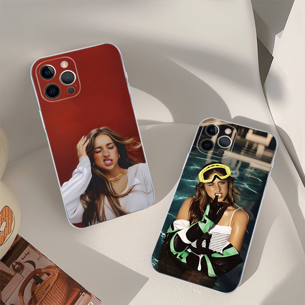 Canadian Female T-Tate Singer M-McRae Transparent Soft Phone Case For IPhone 15 12 14 16 17 13 Plus 11 Pro Max 13 Pro